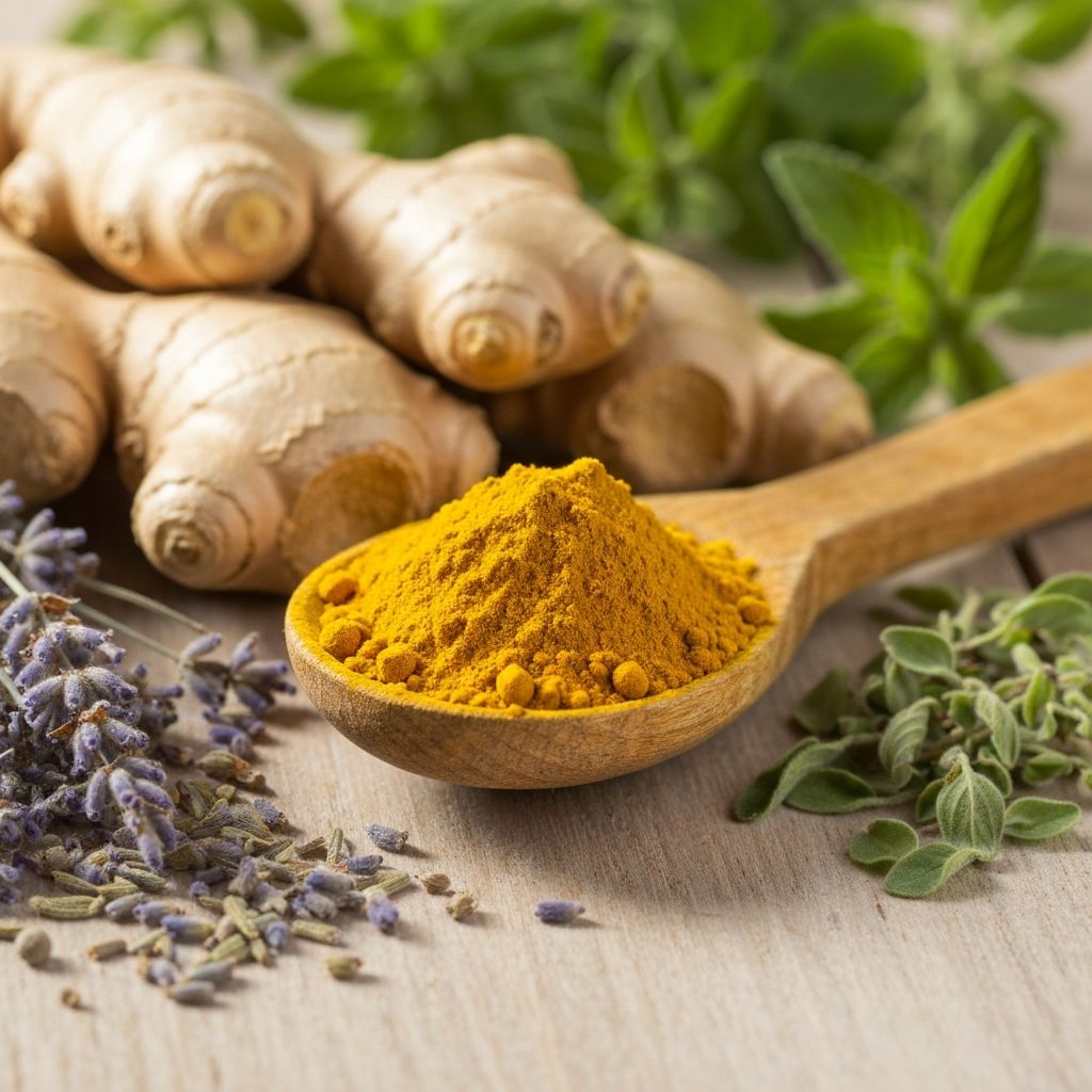 Traditionelle Kräuter und Gewürze